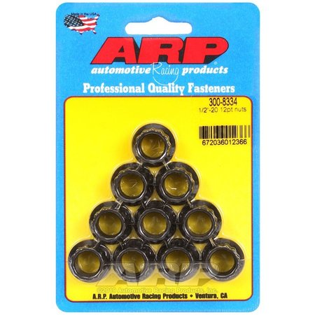 ARP 1/2-20 12PT NUT KIT 300-8334